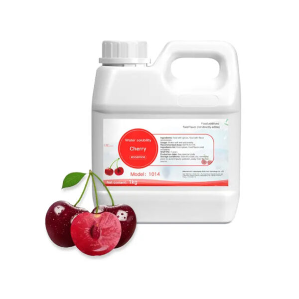 Food Grade Cherry Flavors Water-soluble Essence Additives Raw Material Flavoring for Gum Cream Baking Cake